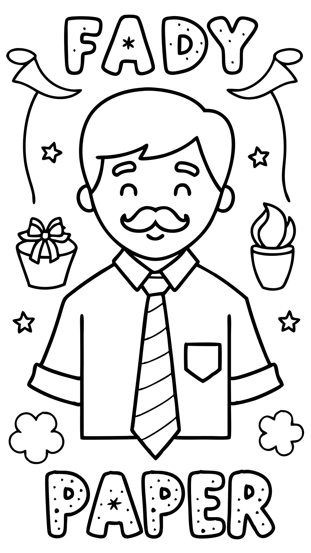 father’s day coloring pages pdf